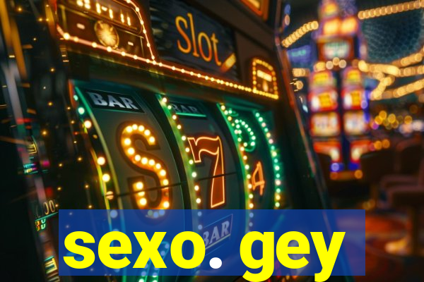 sexo. gey